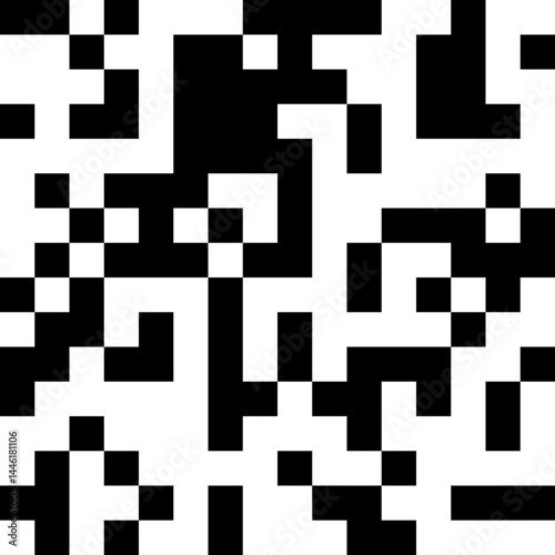 QR code without Position Detection Pattern, with no background.