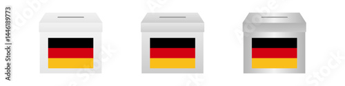 Election in the Germany. Election Concept. Vector Illustration.