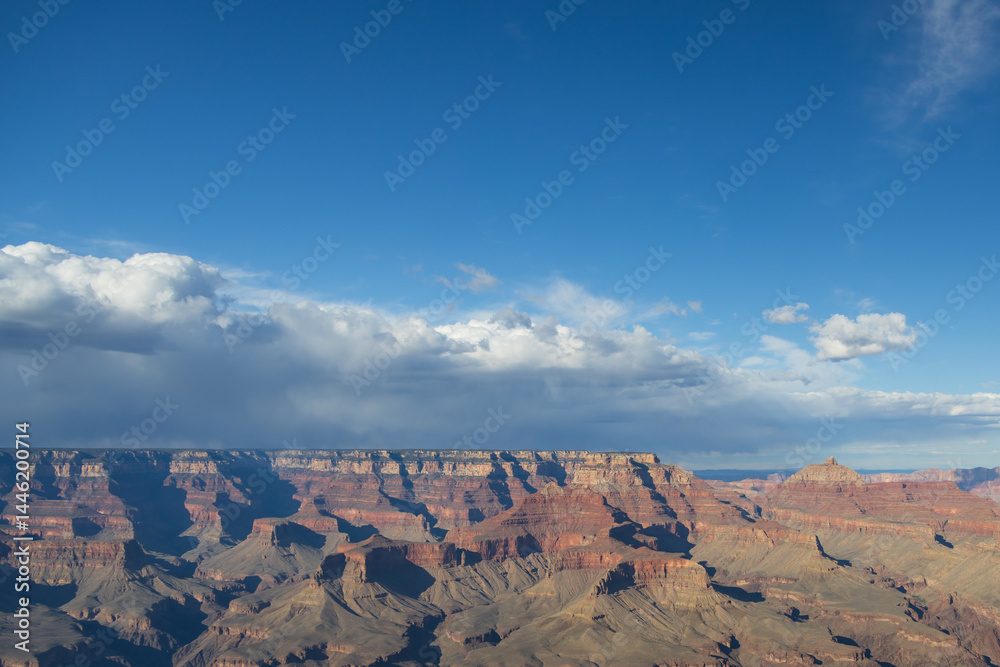 Fototapeta premium Cloudscape over the Grand Canyon National Park, Arizona