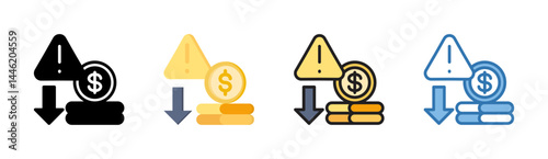 Financial Risk Icon
