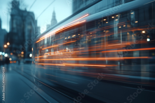aesthetic photo of city transport