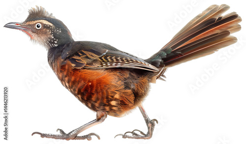 Lyrebird Showcases Impressive Mimicry Skills in an Orchestra Setting During Daylight Hours