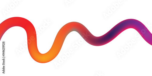 Abstract colorful vibration wave set. Collection of sound audio wavy line, dotted   white background for business, science, music and technology