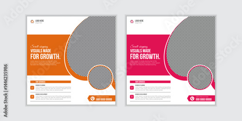 Corporate Success Story Social Media Template