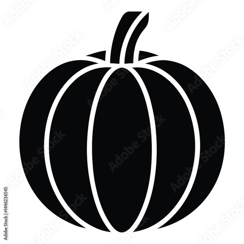 A sleek persuasive-icon-of-a-pumpkin-for-harvest 