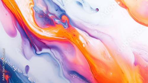 Pintura  abstrata sobre tela