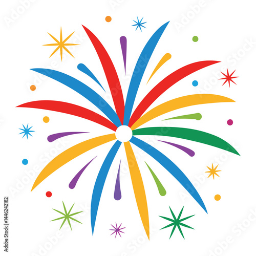 Colorful-fireworks--a-variety-of-colorful-firework 