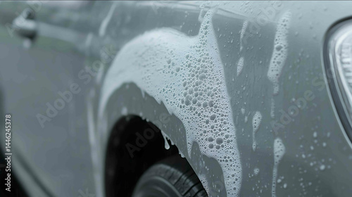 An ecofriendly car care center using waterless car wash techniques real picture