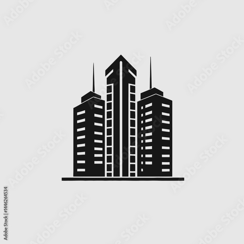 Cityscape building skyline architecture urban skyscraper town business apartment office structure design silhouette