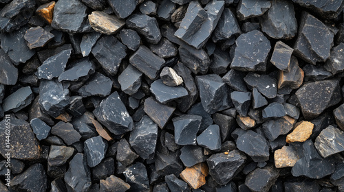 Wallpaper Mural Small crushed stones and gravel for construction background Torontodigital.ca