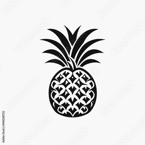 pineapple vector illustration