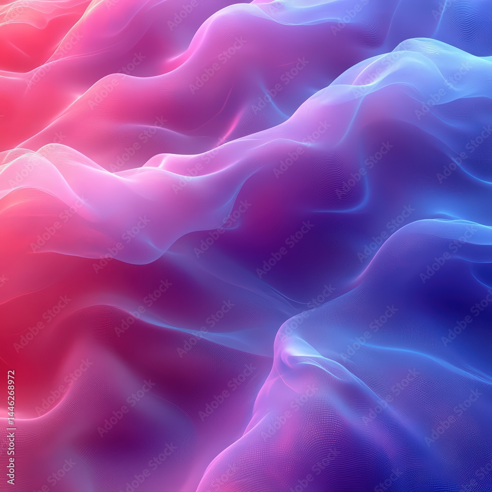 Fototapeta premium Gradient mesh texture with soft transitions 