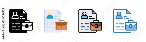 Curriculum Vitae Icon