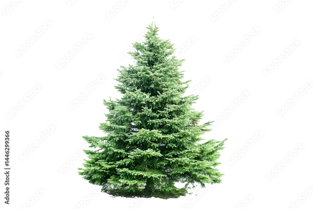 Majestic Evergreen Tree Tranquil Nature Scene Majestic Evergreen Tree Tranquil Nature Scene
