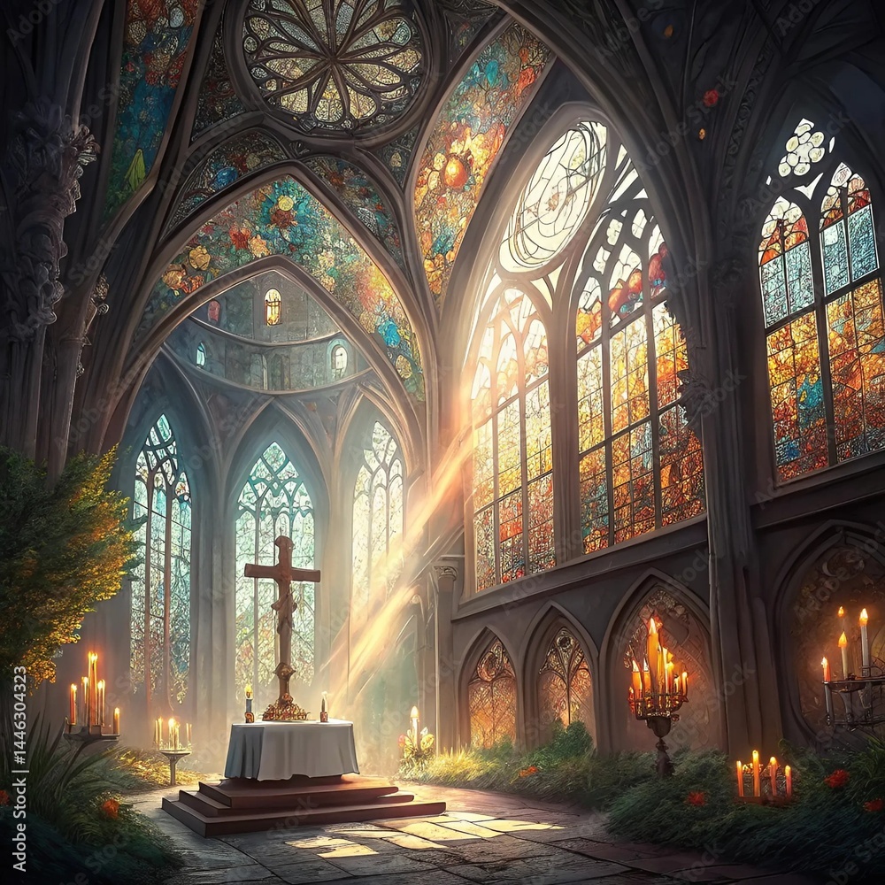 Obraz premium Christianity: Faith, History, Symbols, and Sacred Traditions of One of the World's Major Religions