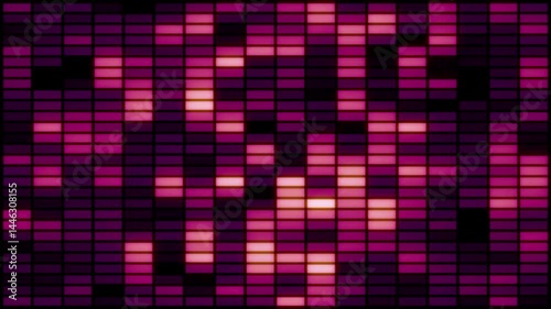 Disco Party Event DJ Background - LED Glow Loop