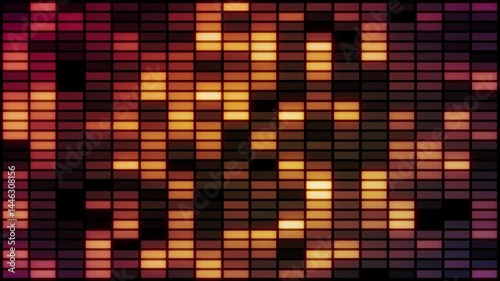 Disco Party Event DJ Background - LED Glow Loop