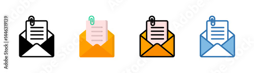 Mail Attachment Icon