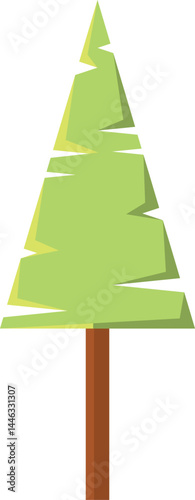 Extinguished fire with smoke. Vector