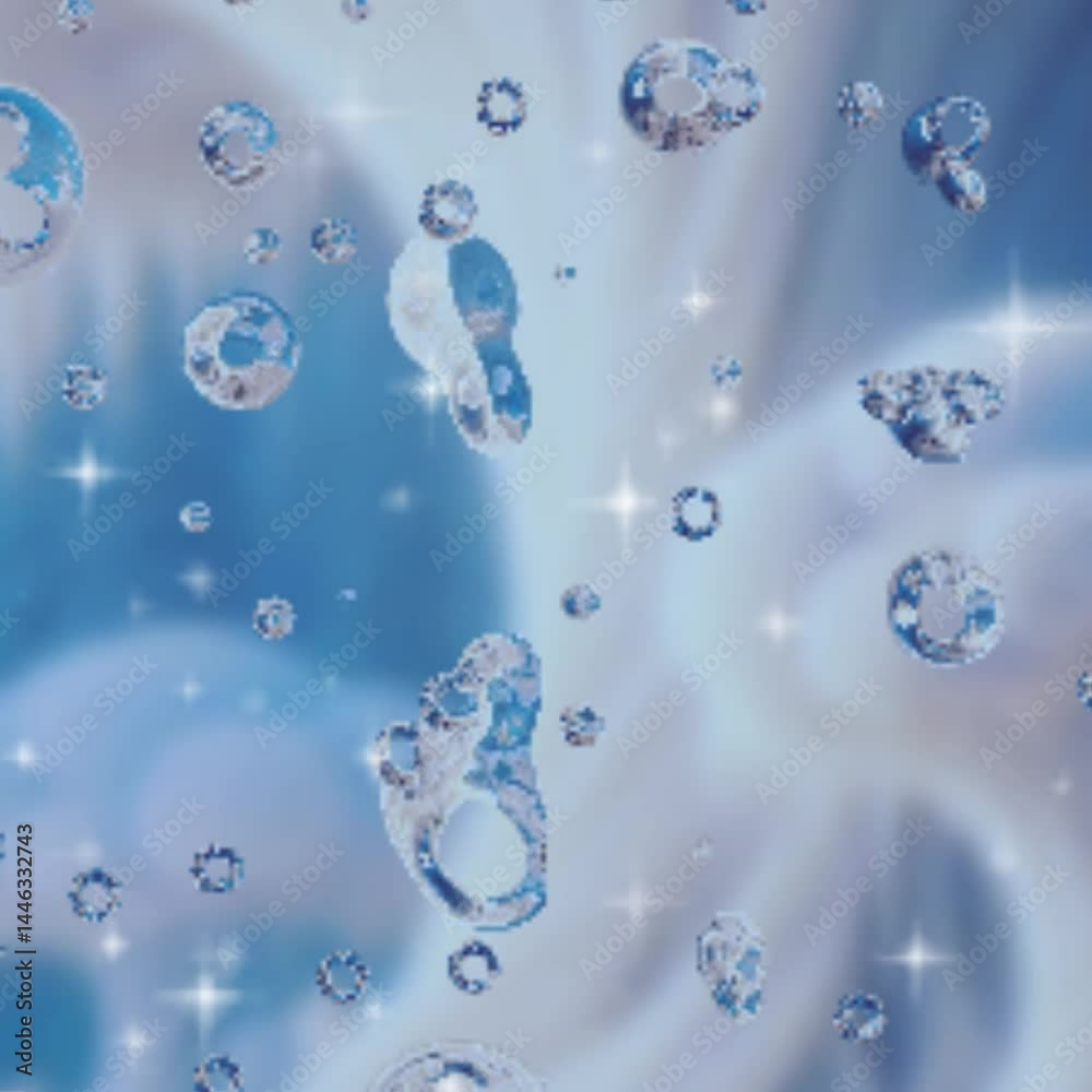 bubbles in the water
