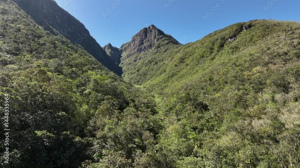 Canion Itaimbezinho in Aparados da Serra, Praia Grande Santa Catarina Canyons. Aerial view. Canion Itaimbezinho in Aparados da Serra, Praia Grande Santa Catarina Canyons. Aerial view.