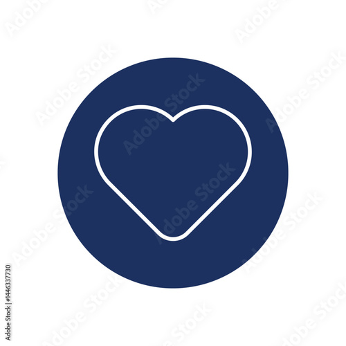 Like icon vector stock illustration