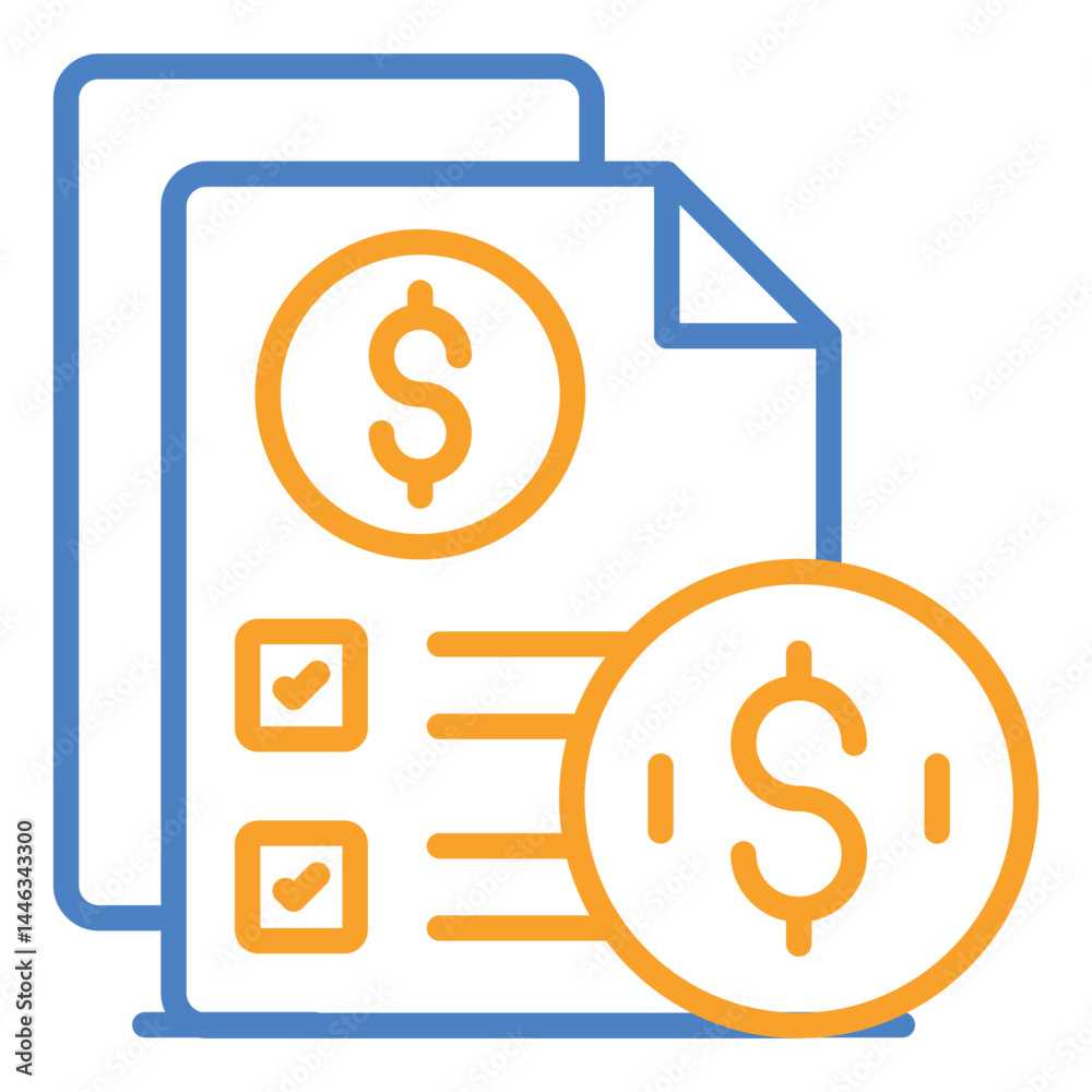 Cheque Icon Cheque Icon