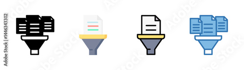 Data Filtering Icon