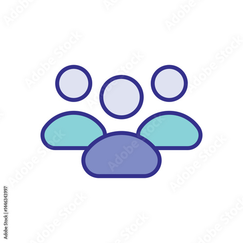 Customer icon vector stock illustration