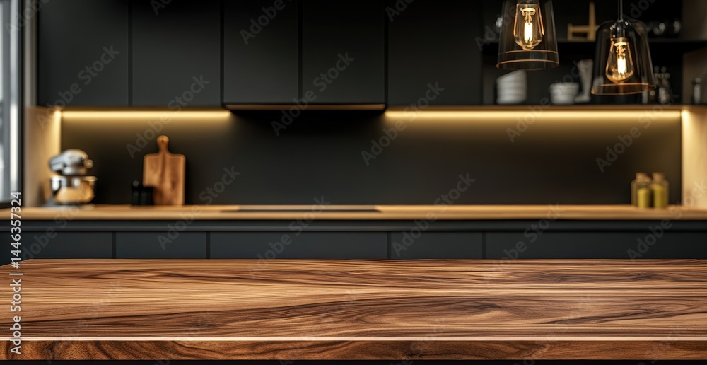 Modern kitchen counter top Modern kitchen counter top
