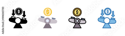 Variable Cost Icon