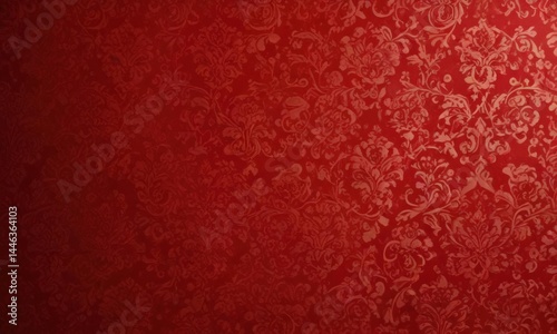 Luxurious red damask, ideal for festive designs & events , graphic, illustration