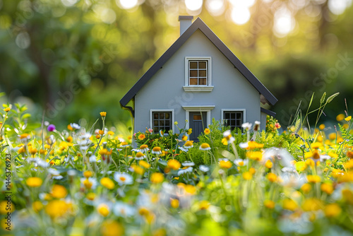 With help of a home mortgage affordability calculator, you can easily determine if you can afford to buy a beautiful gray house and finance it with a brown card    