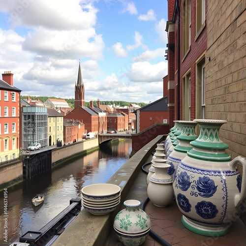 Stoke-on-Trent, England: Vibrant Cityscape & Iconic Pottery