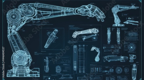 Robotic Arm Blueprint: A Detailed Engineering Design