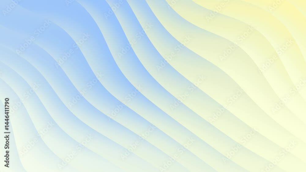 Animación abstracta de ondas y curvas en movimiento suave y fluido, con un gradiente colorido y una estética minimalista, moderna y premium.