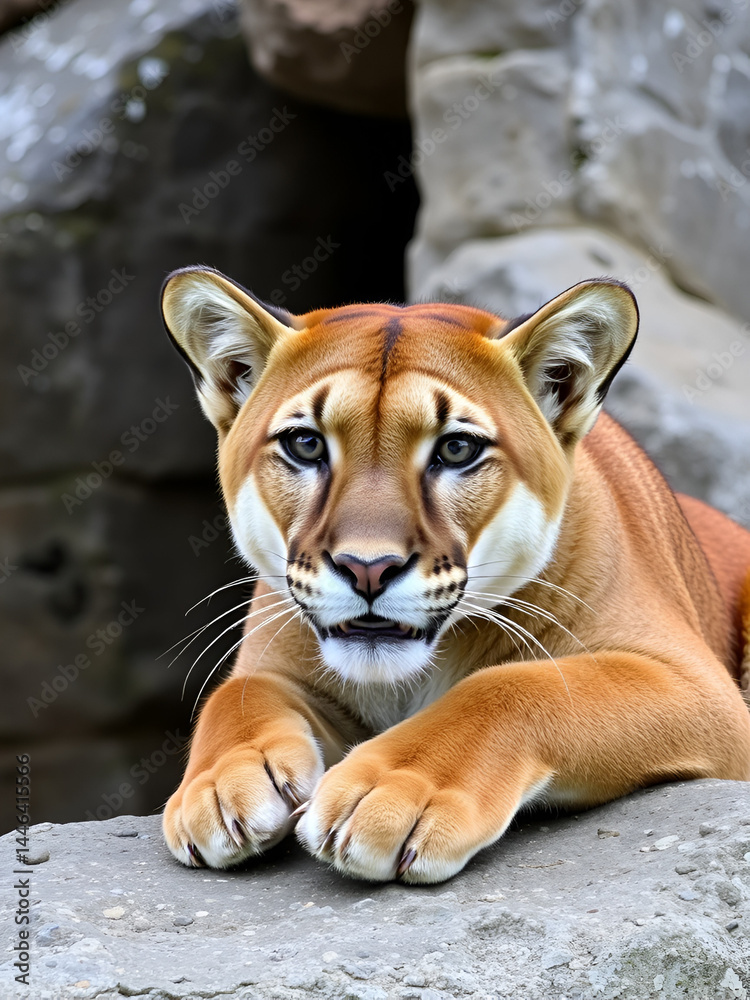 Obraz premium Cougar