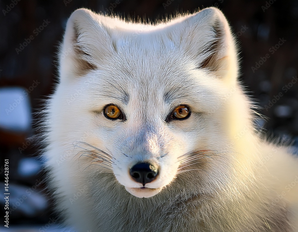 Naklejka premium red fox portrait