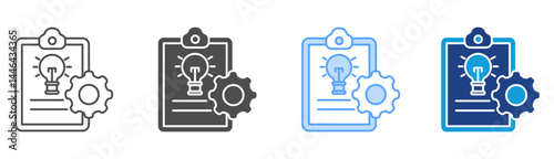Project Icon Set Multiple Style Collection