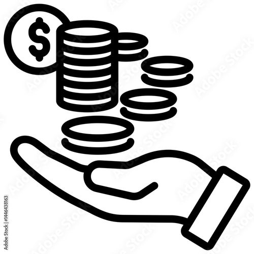 Value Outline Icon