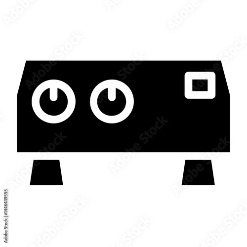 Audio Control Panel Glyph Icon