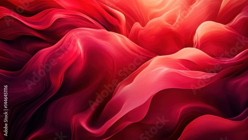Stunning Red Abstract Design