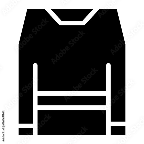 Arts Clothes Martial Glyph Icon