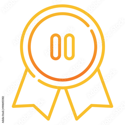 Gradient Medal Icon