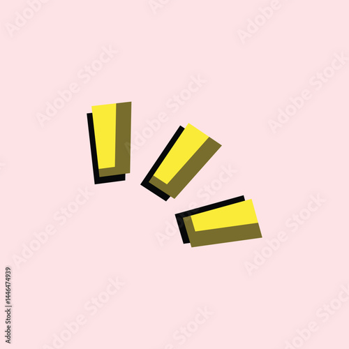 Broken battery icon in trendy flat style isolated on light background. comic design elements that show excitement, surprise and greatness