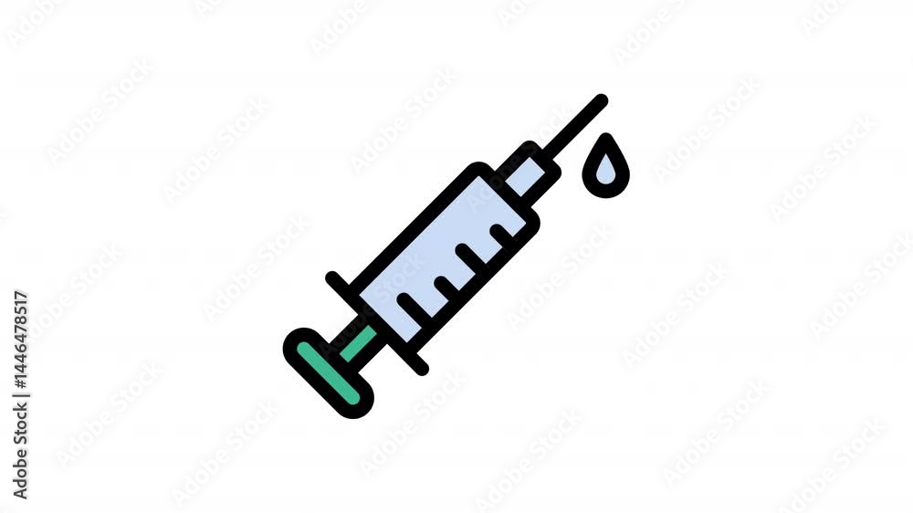 Syringe Icon Animation Syringe Icon Animation