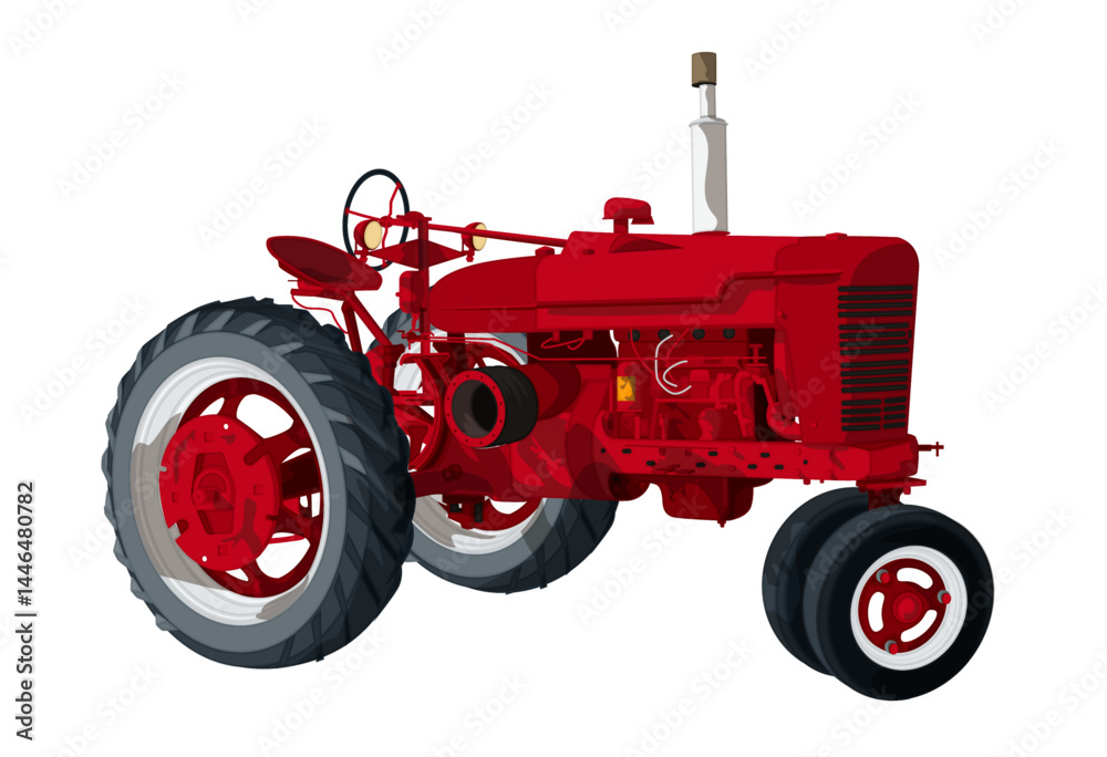 Obraz premium Tractor