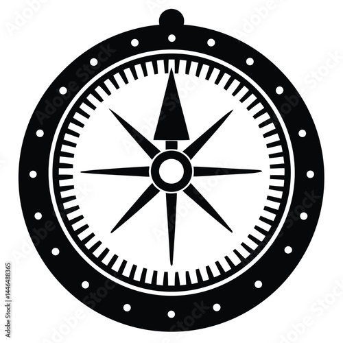 sailor element isolated tide clock on white backgr