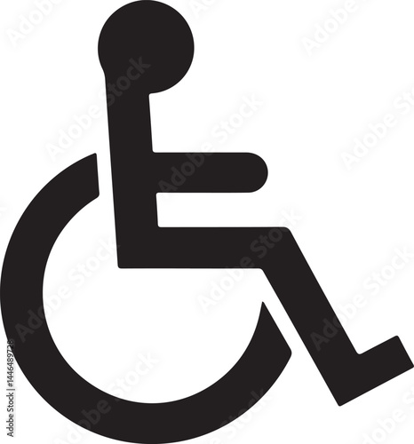Accessibility icon wheelchair symbol universal access for persons with disabilities