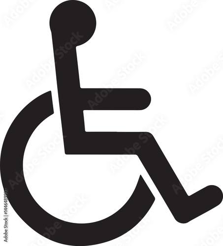 Accessibility icon wheelchair symbol universal access for persons with disabilities